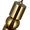 Cwi Lighting Chime LED Mini Pendant With Brass Finish 1225P5-1-625 - alternate 2